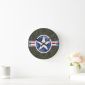  Star Patriotic Army Air Corps Ronde Klok (Huis)