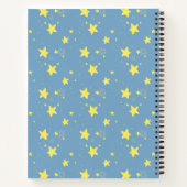 Star Pattern Baby shower Geschenklijst Notitieboek (Achterkant)