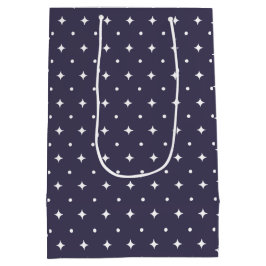 Star Pattern Gift Bags | Minimal Celestial Stars  Medium Cadeauzakje