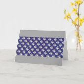 Star Pattern Kaart (Gele Bloem)