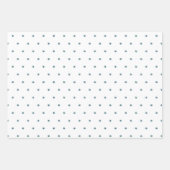 Star Pattern met Turquoise Inpakpapier Vel (Voorkant 2)