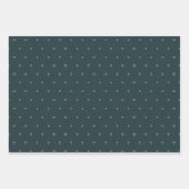 Star Pattern met Turquoise Inpakpapier Vel (Voorkant)