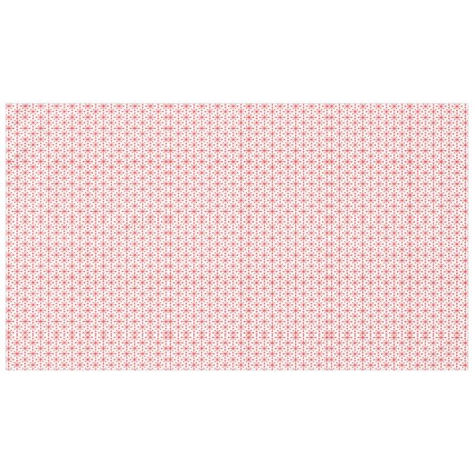 Star Pattern van 1950 Tafelkleed (Voorkant (Horizontaal))