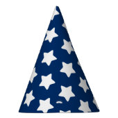 Star Patterned Blue Party Pet Feesthoedjes (Rechts)