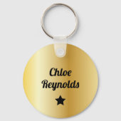 Star Performer Employee Recognition-Afstuderen Sleutelhanger (Achterkant)