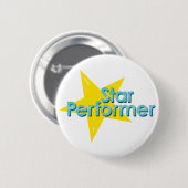 Star Performer Ronde Button 5,7 Cm (Voorkant /achterkant)