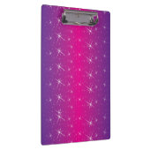 Star Pink Patroon Klembord (Rechts)