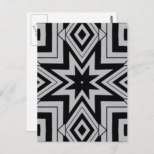 Star Point_ Briefkaart (Voorkant / Achterkant)