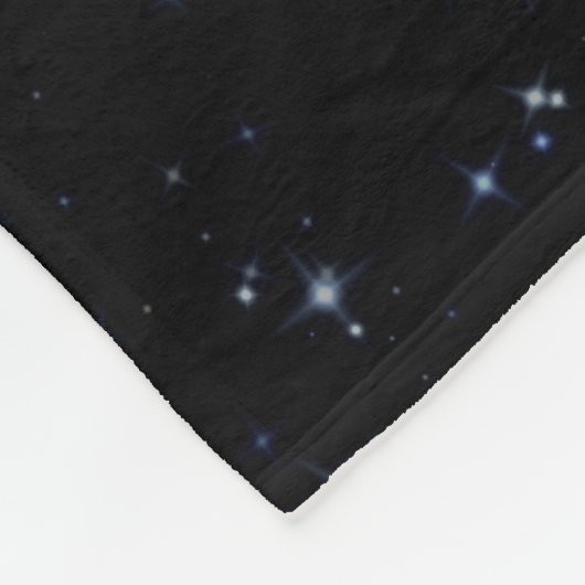 Star Power Deep Space Fleece Blanket Deken (Hoek)