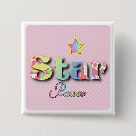 STAR POWER Pin op Button