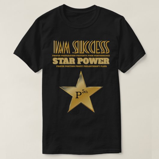 STAR POWER T-SHIRT (Design voorkant)