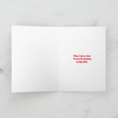 Star Power Verjaardag Wenskaart Kaart (Binnen)