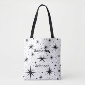Star Print Tote Tote Bag (Voorkant)