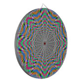 Star Psychedelic Dartboard Dartbord (Voorkant Links)