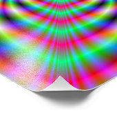 Star Psychedelic Foto Afdruk (Hoek)