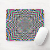Star Psychedelic Mousepad Muismat (Met muis)