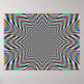Star Psychedelic Poster (Voorkant)