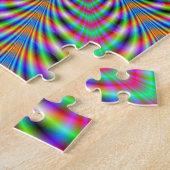 Star Psychedelic Puzzle Legpuzzel (Zijkant)