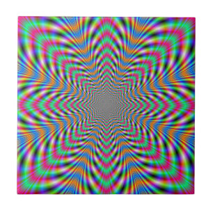 Star Psychedelic tegel Tegeltje