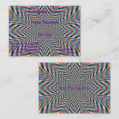 Star Psychedelic Visitekaartje (Voorkant / Achterkant)