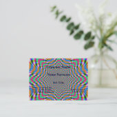 Star Psychedelic Visitekaartje (Staand voorkant)