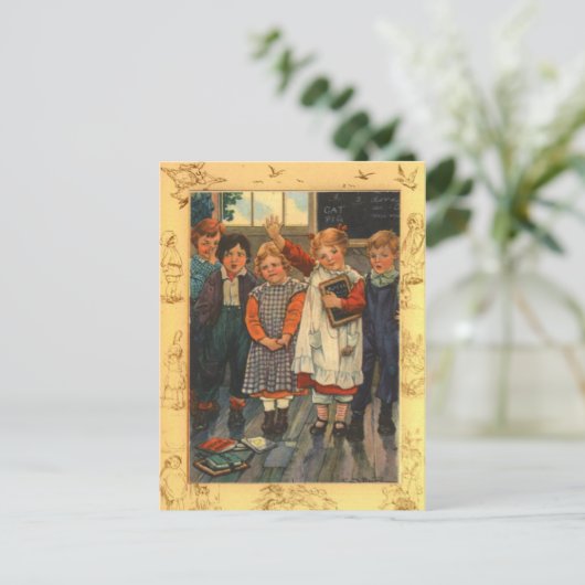 Star Pupil Briefkaart (Staand voorkant)