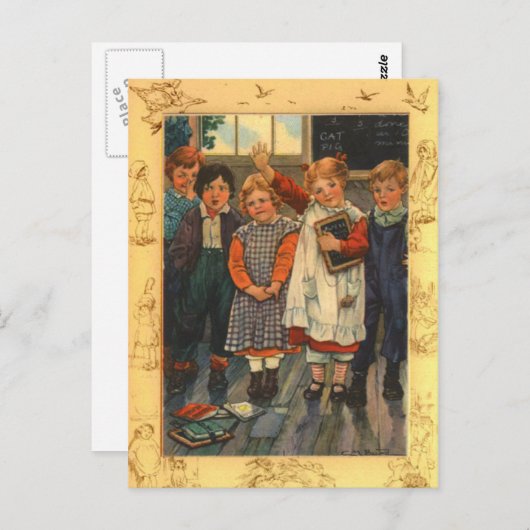 Star Pupil Briefkaart (Voorkant / Achterkant)