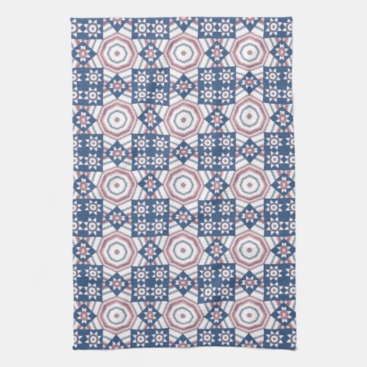 Star Quilt Style  stijl keukenhanddoek (Verticaal)