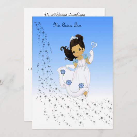 Star Quince Kaart (Voorkant / Achterkant)