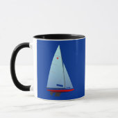 Star Racing Sailboat onedesign Olympische Klasse Mok (Links)