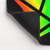 Star Rainbow Pentagram Muismat (Hoek)