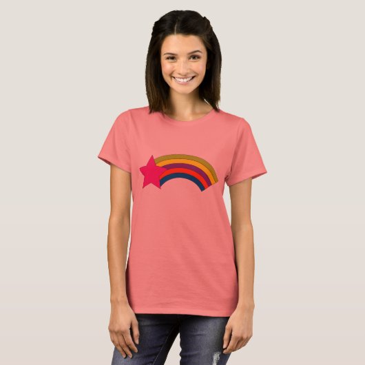 Star Rainbow T-Shirt (Voorkant volledig)
