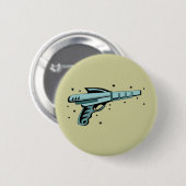 Star Ray Pistool Laser Pistol Ronde Button 5,7 Cm (Voorkant /achterkant)