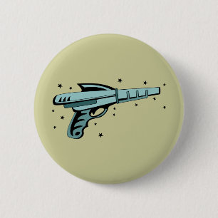 Star Ray Pistool Laser Pistol Ronde Button 5,7 Cm