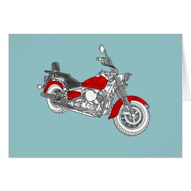 Star Red Bike (Voorkant Horizontaal)