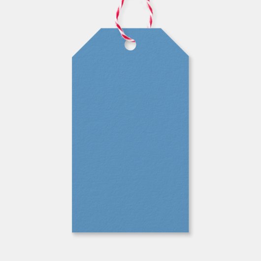 Star Red en Blue Geometric Gift Labels Cadeaulabel (Achterkant)