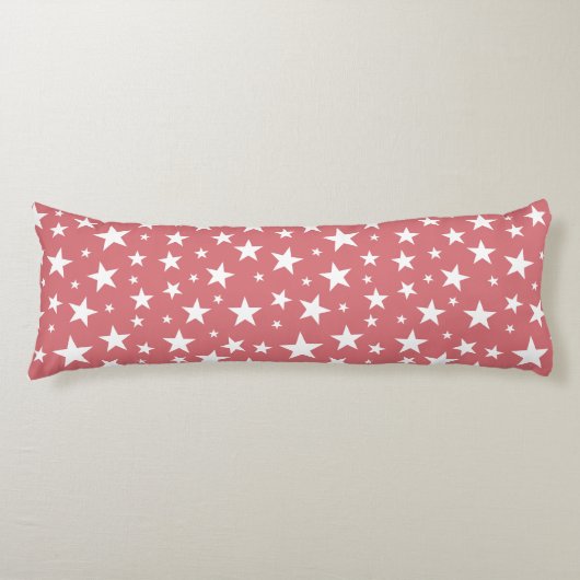 Star Repeating Pattern Body Pillow Lichaamskussen (Voorkant)