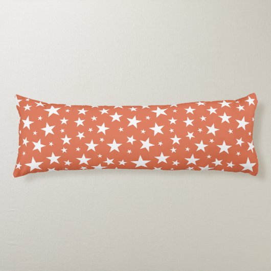 Star Repeating Pattern Body Pillow Lichaamskussen (Voorkant)
