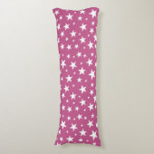 Star Repeating Pattern Body Pillow Lichaamskussen (Voorkant Verticaal)