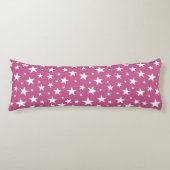 Star Repeating Pattern Body Pillow Lichaamskussen (Voorkant)