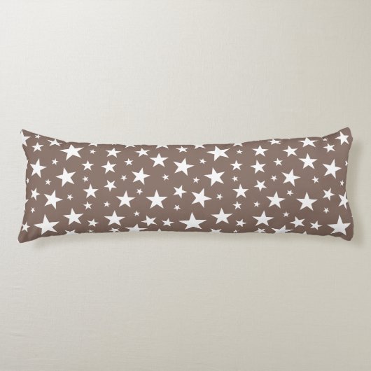Star Repeating Pattern Body Pillow Lichaamskussen (Voorkant)