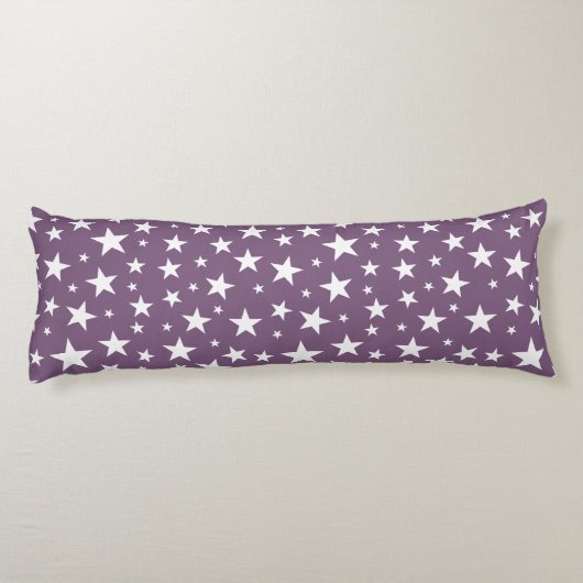 Star Repeating Pattern Body Pillow Lichaamskussen (Achterkant)
