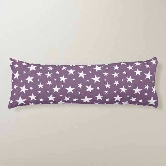 Star Repeating Pattern Body Pillow Lichaamskussen (Voorkant)