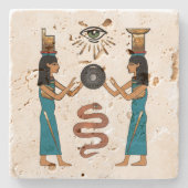 Star Riders Stone Onderzetter (Voorkant)