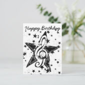 Star Rocks_ Briefkaart (Staand voorkant)