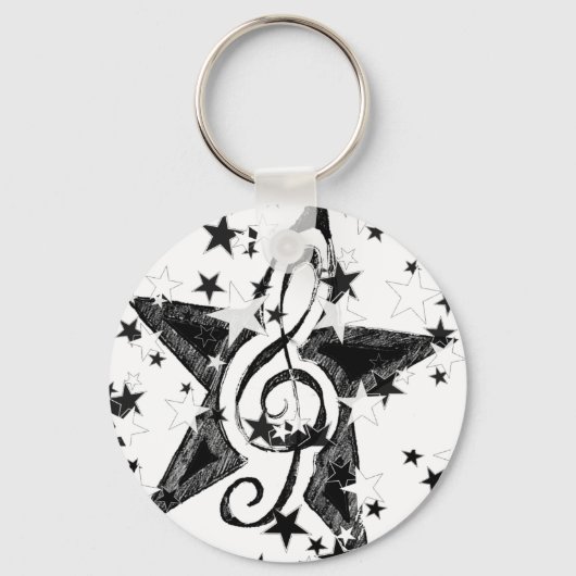 Star Rocks_ Sleutelhanger (Voorkant)