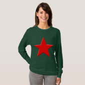 Star - rood t-shirt (Voorkant volledig)