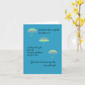 Star’s kaart aan Edgar – Denken aan jou – Paraplu (Gele Bloem)