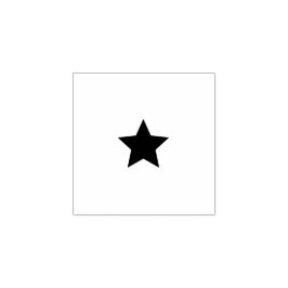 Star Salon Coffee Loyalty Stamp Rubberstempel