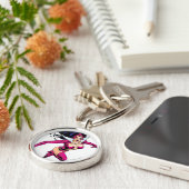 Star Sapphire 1 Sleutelhanger (Zijkant)